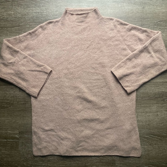 Urban Outfitters UO Mock Sweater Tan Size Small - Picture 1 of 4